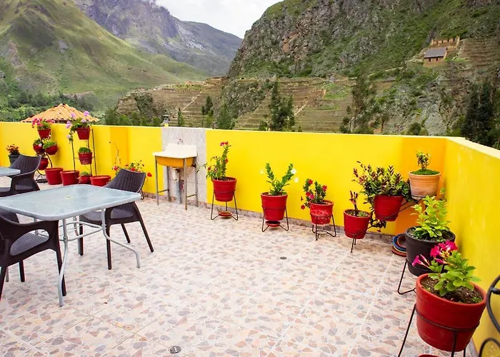 In - With Mountain Views With Two Terraces - Double 4 * Ollantaytambo